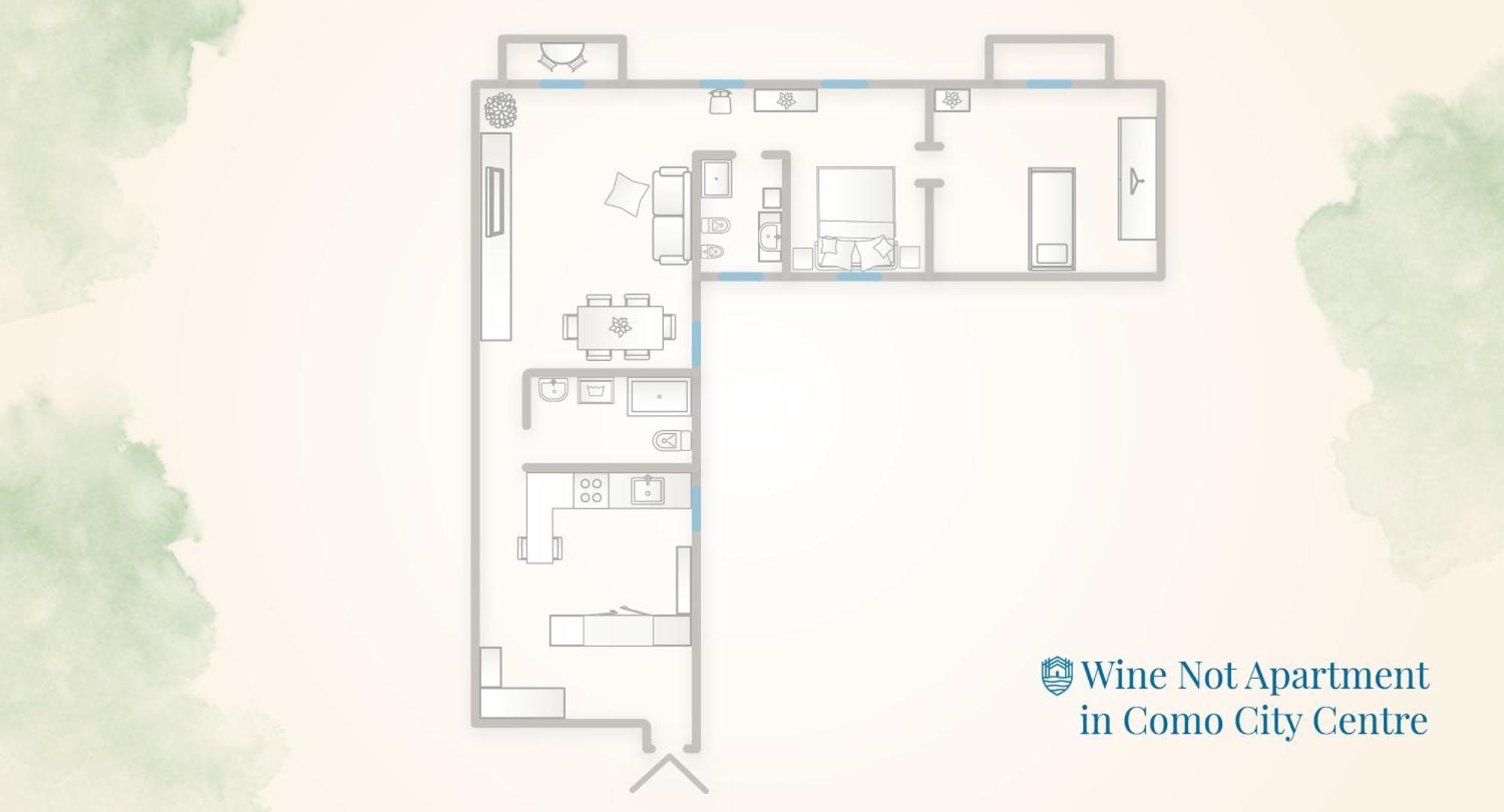 Wine Not Apartment In Como City Centre Bagian luar foto
